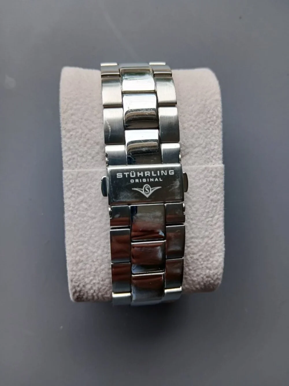 Stuhrling watch - Blue stainless steel